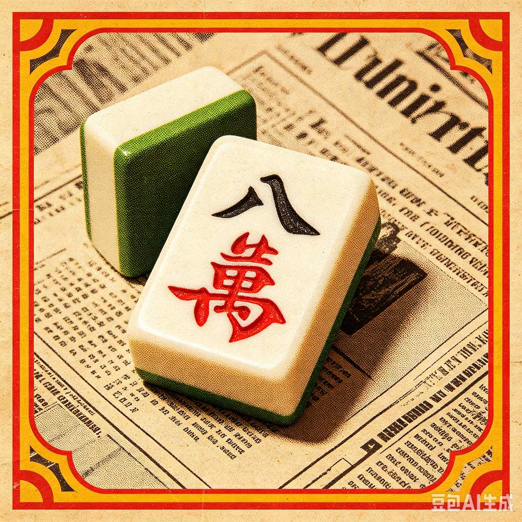 adult senior mahjong game set
