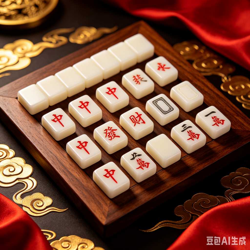 personalized gift mahjong set